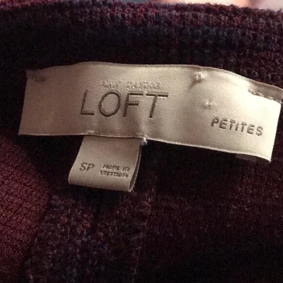 Loft spacedye short sleeve shift dress XS - Picture 6 of 6